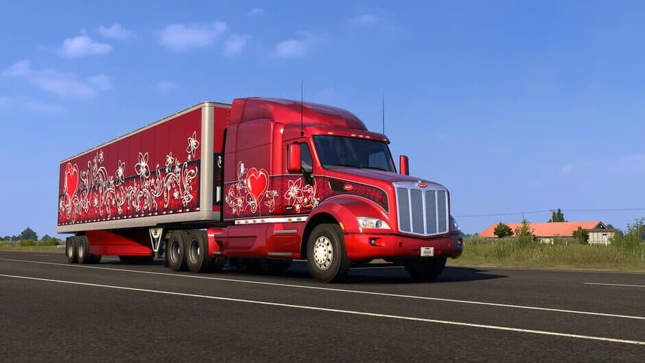 Скриншот 1 из American Truck Simulator: Valentine's Paint Jobs Pack