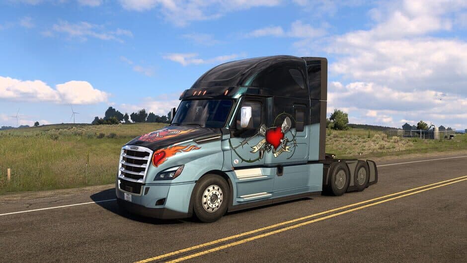 Скриншот 3 из American Truck Simulator: Valentine's Paint Jobs Pack