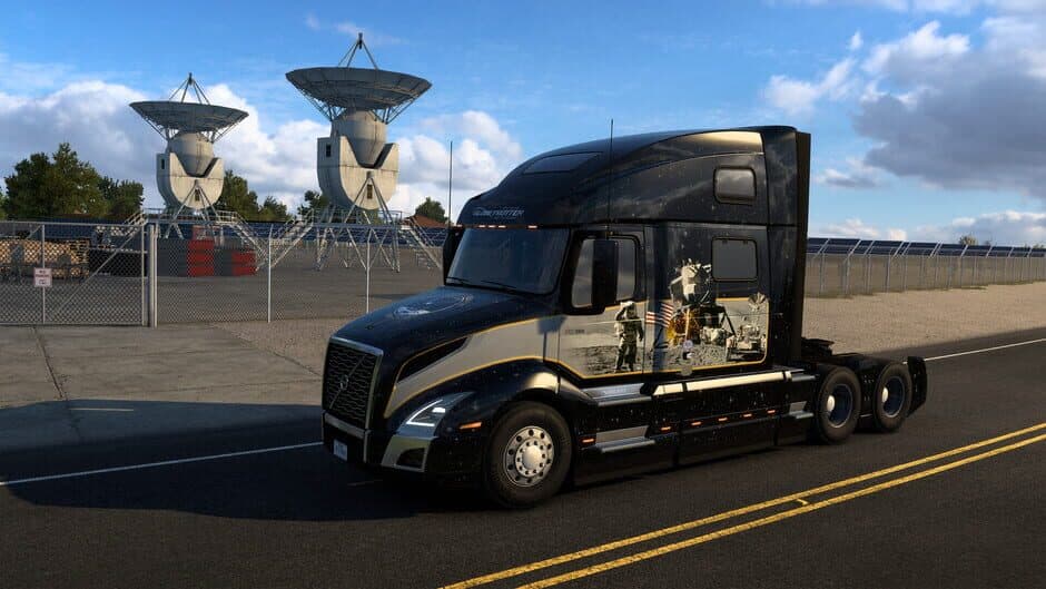 Скриншот 1 из American Truck Simulator: Space Paint Jobs Pack