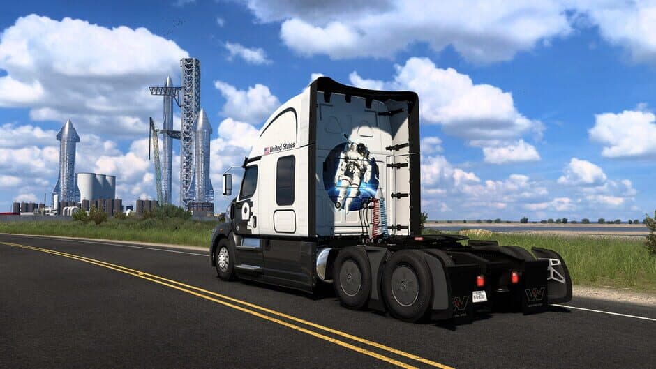 Скриншот 2 из American Truck Simulator: Space Paint Jobs Pack