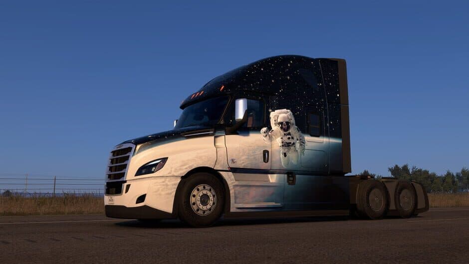 Скриншот 4 из American Truck Simulator: Space Paint Jobs Pack