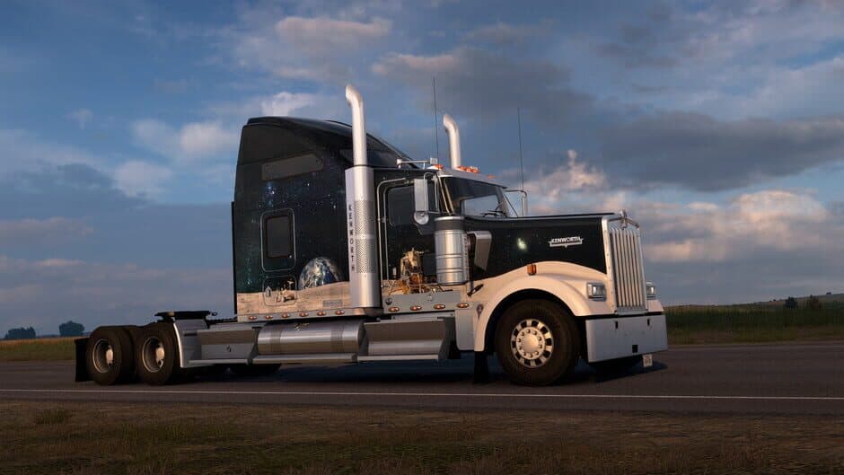 Скриншот 6 из American Truck Simulator: Space Paint Jobs Pack