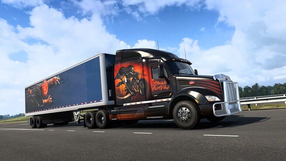 Скриншот 1 из American Truck Simulator: Halloween Paint Jobs Pack