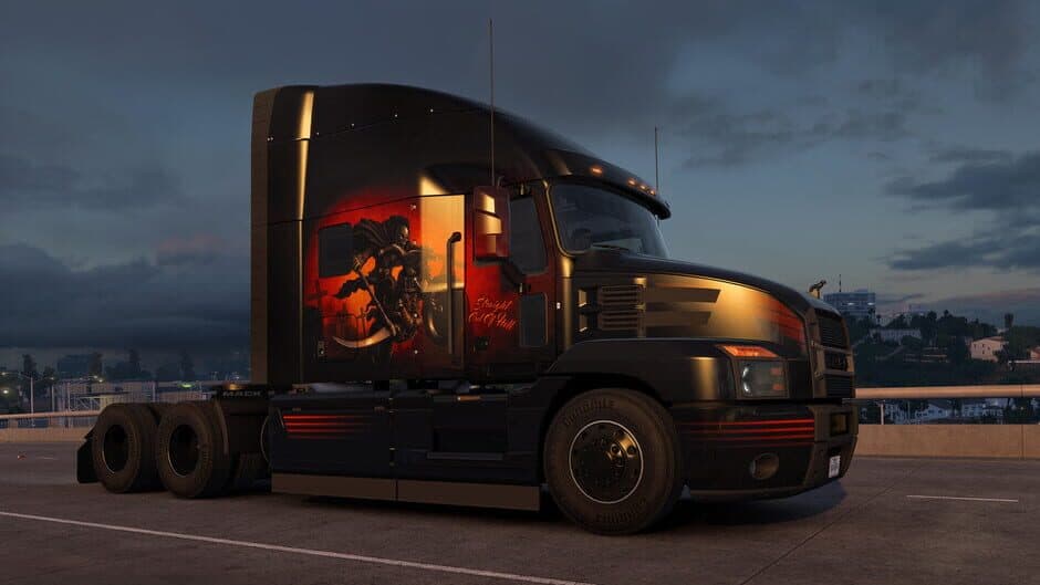 Скриншот 2 из American Truck Simulator: Halloween Paint Jobs Pack