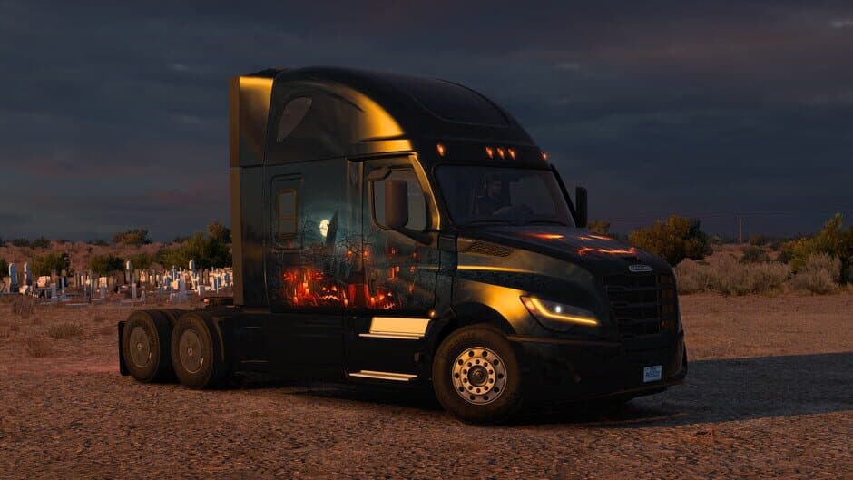 Скриншот 7 из American Truck Simulator: Halloween Paint Jobs Pack