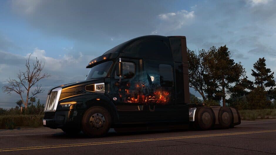 Скриншот 8 из American Truck Simulator: Halloween Paint Jobs Pack