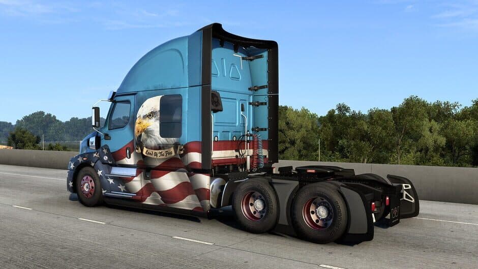 Скриншот 1 из American Truck Simulator: Wheel Tuning Pack