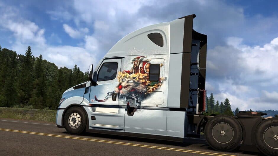 Скриншот 7 из American Truck Simulator: Christmas Paint Jobs Pack