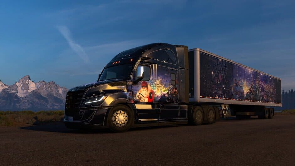 Скриншот 8 из American Truck Simulator: Christmas Paint Jobs Pack