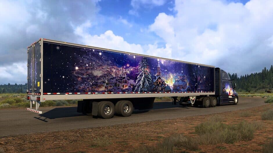 Скриншот 2 из American Truck Simulator: Christmas Paint Jobs Pack