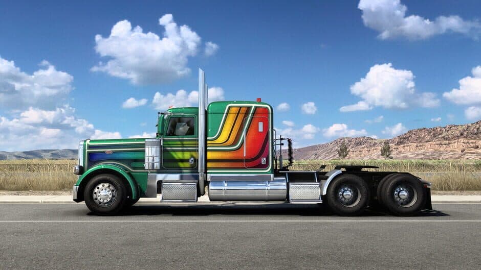 Скриншот 2 из American Truck Simulator: Retrowave Paint Jobs Pack
