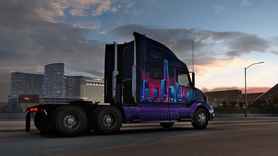 Скриншот 4 из American Truck Simulator: Retrowave Paint Jobs Pack