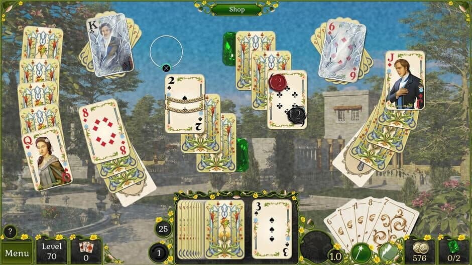 Скриншот 2 из Solitaire Dreamscapes