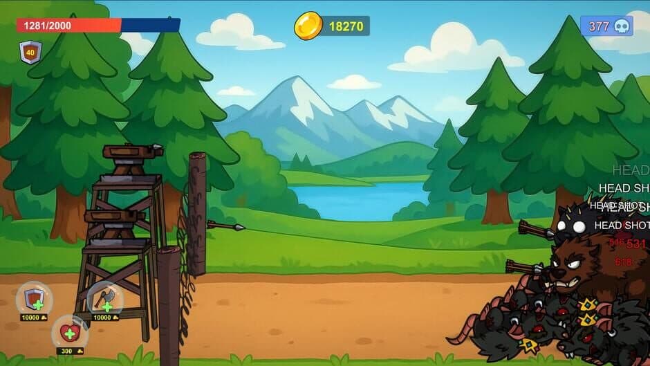 Скриншот 3 из Ballista Wall Defense Rush