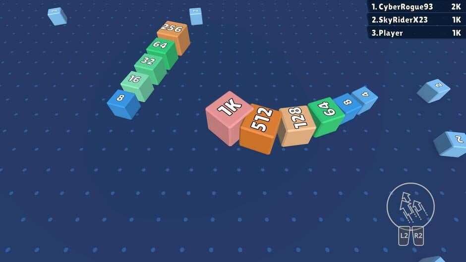 Скриншот 2 из Snake 2048