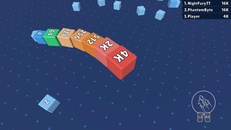 Скриншот 3 из Snake 2048