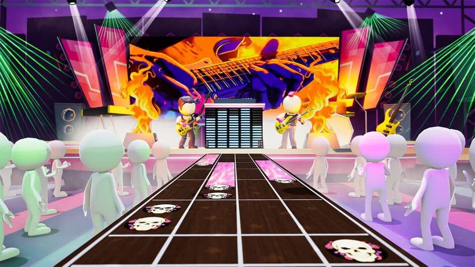 Скриншот 2 из BeatQuest: Rhythm Riders