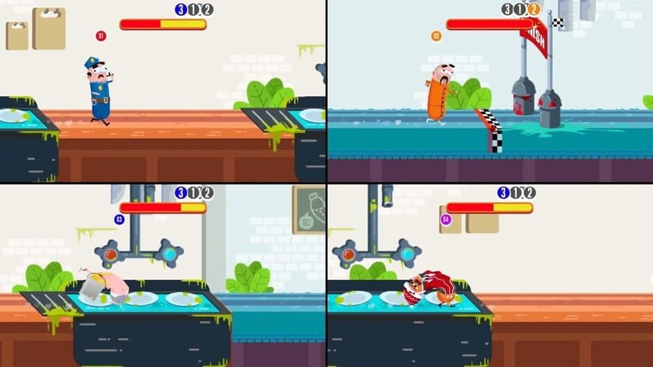 Скриншот 2 из Run Sausage Run!: Cop, Crime and Crazy