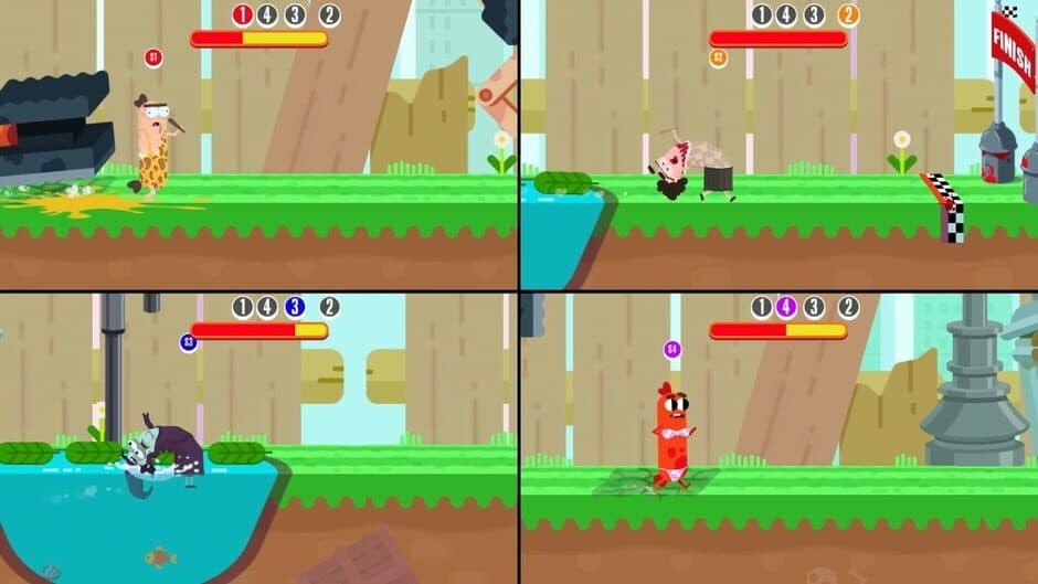 Скриншот 2 из Run Sausage Run!: Old, Ancient and Fossil