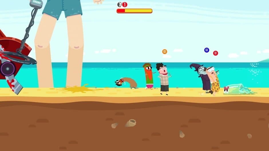 Скриншот 3 из Run Sausage Run!: Old, Ancient and Fossil