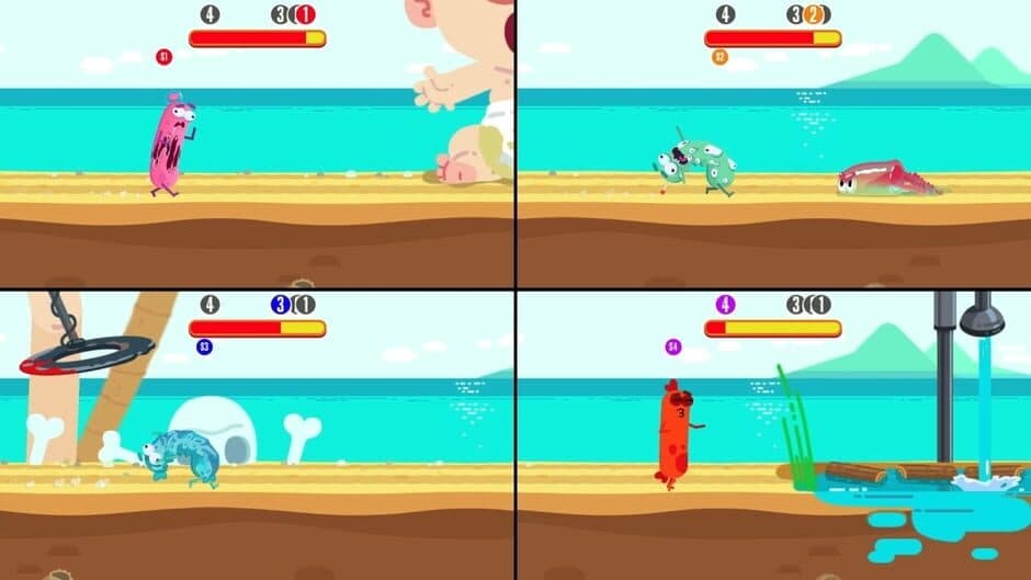 Скриншот 5 из Run Sausage Run!: Eyes, Brains and Bones