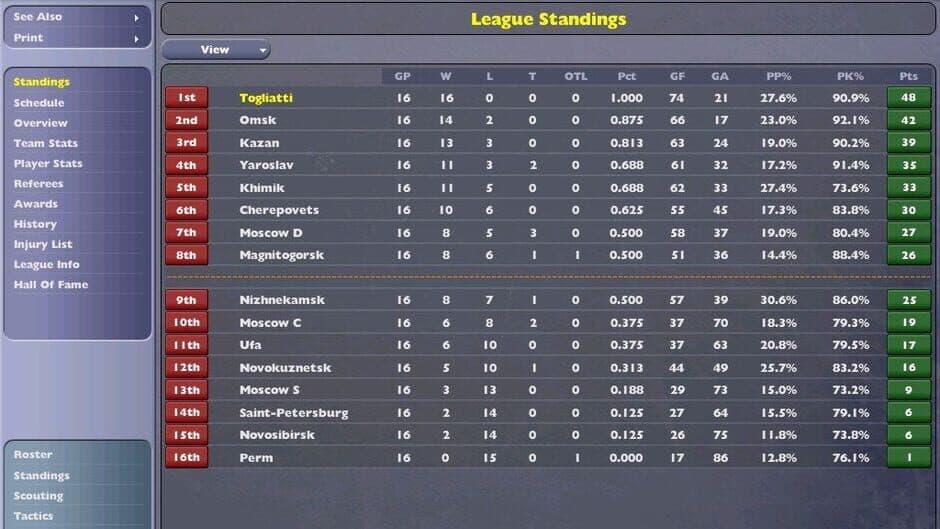 Скриншот 3 из NHL Eastside Hockey Manager 2005