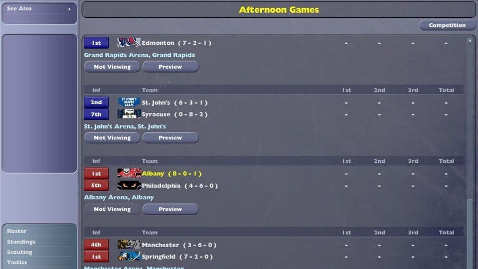 Скриншот 4 из NHL Eastside Hockey Manager 2005