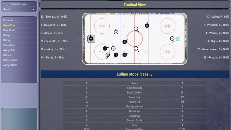 Скриншот 5 из NHL Eastside Hockey Manager 2005