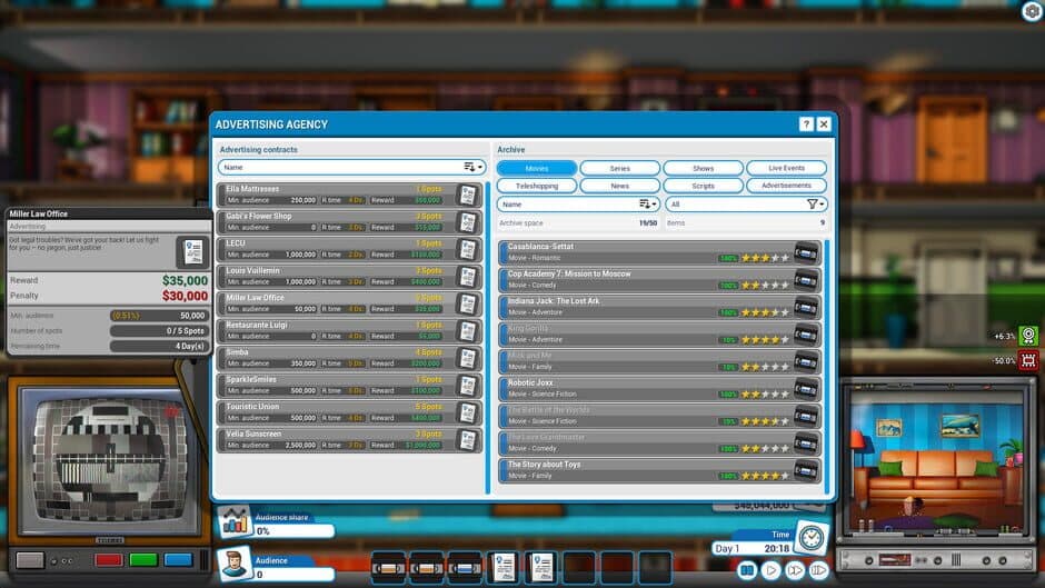 Скриншот 5 из Mad Television Tycoon
