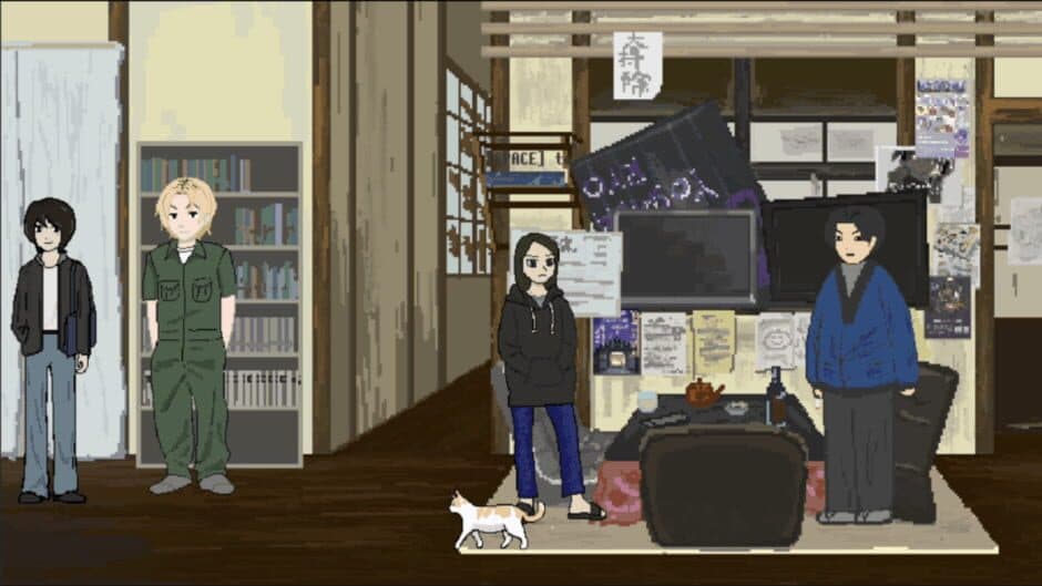 Скриншот 2 из I Am a Dorm Resident (but Cat)