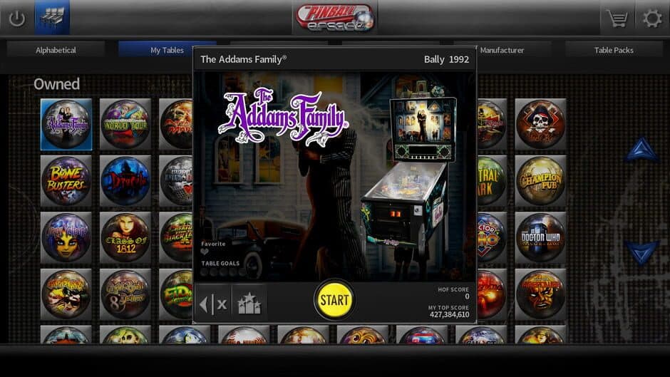 Скриншот 1 из Pinball Arcade: The Addams Family