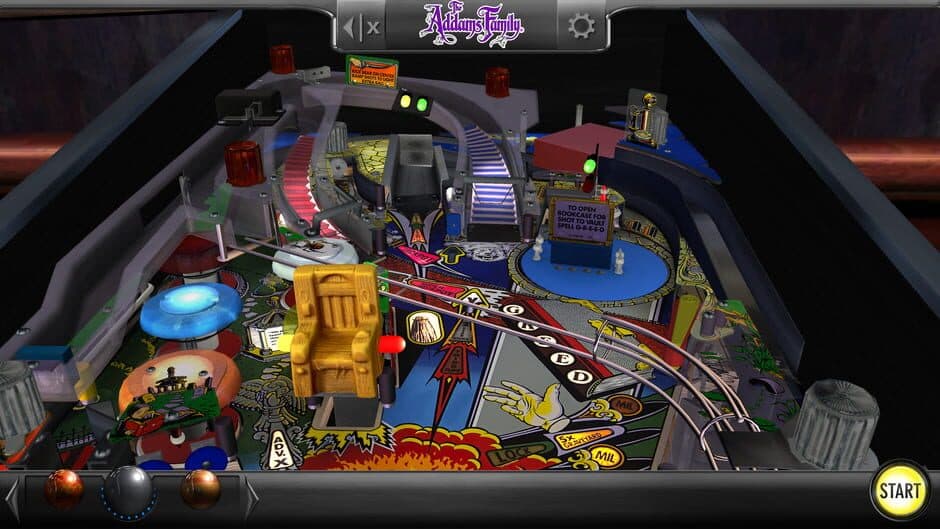 Скриншот 2 из Pinball Arcade: The Addams Family
