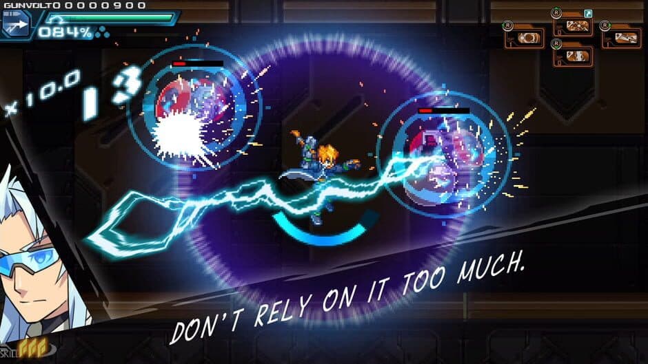Скриншот 1 из Azure Striker Gunvolt Trilogy Enhanced
