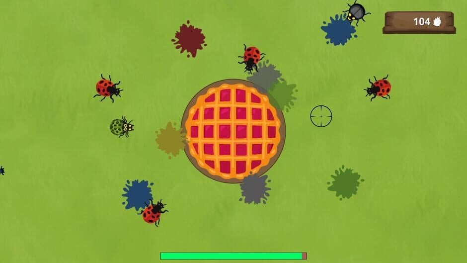 Скриншот 1 из Crash Bugs Cake Defense