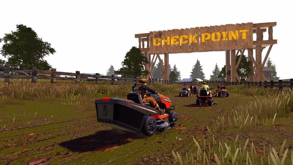 Скриншот 1 из Lawn Mower Racing