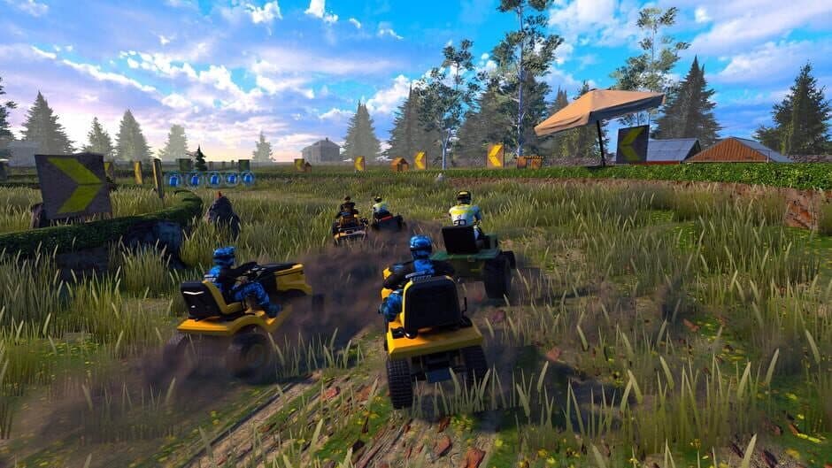 Скриншот 2 из Lawn Mower Racing
