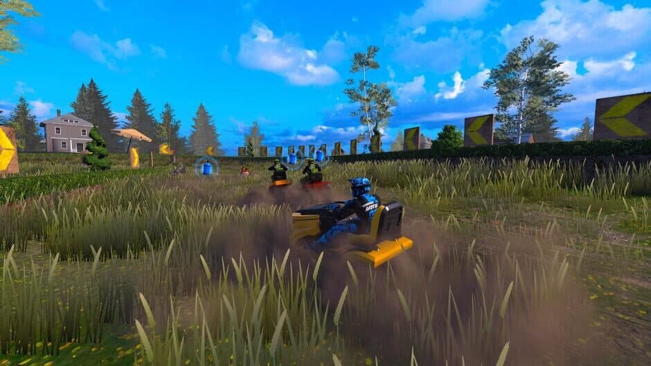 Скриншот 7 из Lawn Mower Racing