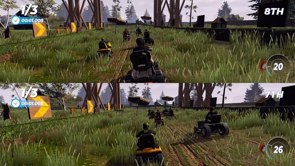 Скриншот 8 из Lawn Mower Racing