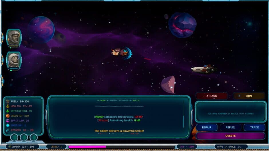 Скриншот 4 из Stellar Freight: Echoes of the Void