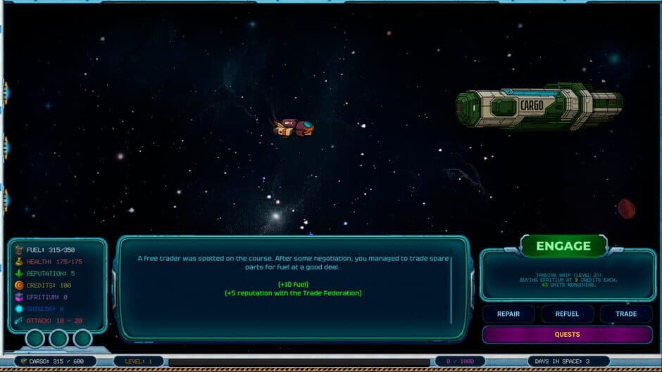 Скриншот 5 из Stellar Freight: Echoes of the Void