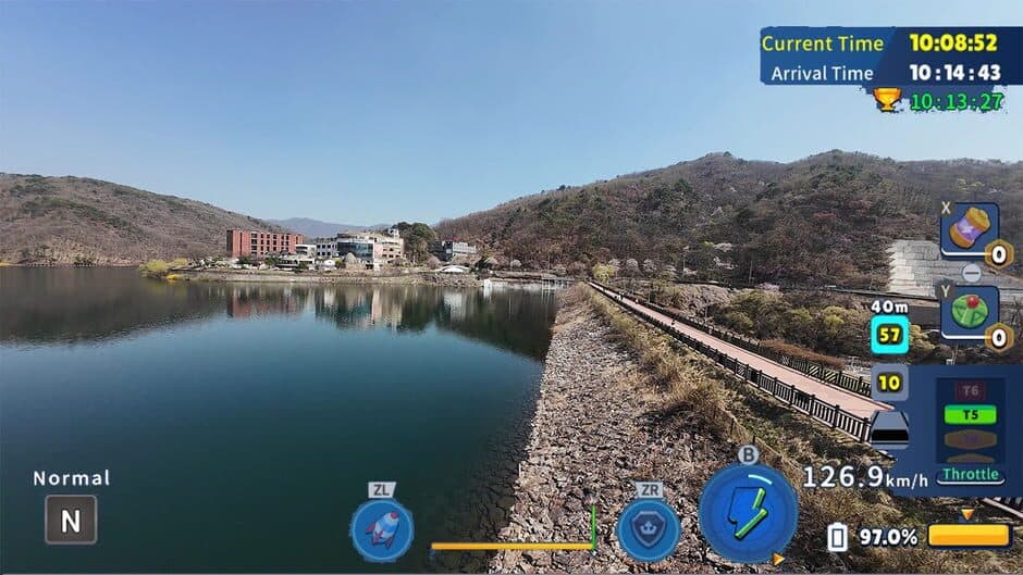 Скриншот 2 из Korean Drone Flying Tour Ongnam Lake Park