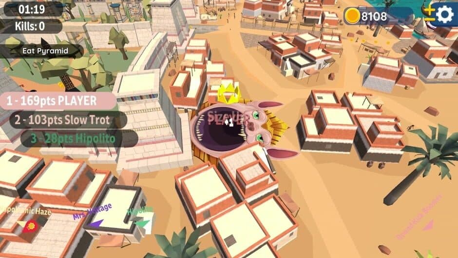 Скриншот 1 из Hole io: Pyramids DLC