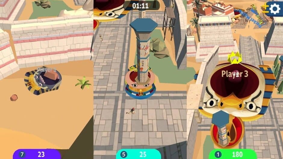 Скриншот 3 из Hole io: Pyramids DLC