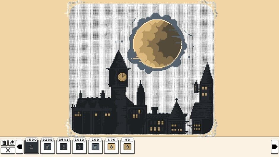 Скриншот 2 из Coloring Pixels: Gothic Pack