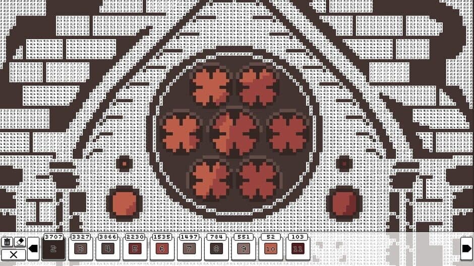 Скриншот 4 из Coloring Pixels: Gothic Pack