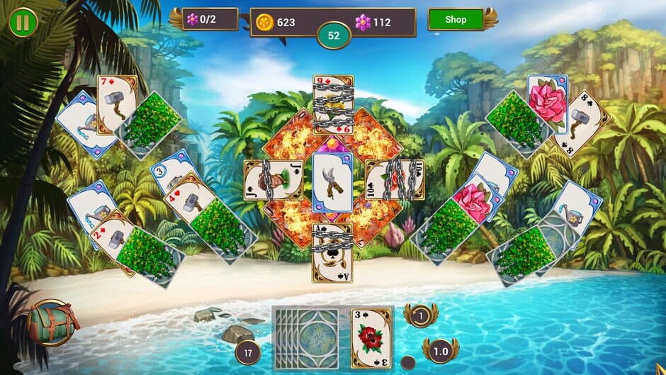 Скриншот 6 из Solitaire Quest: Love Blossoms