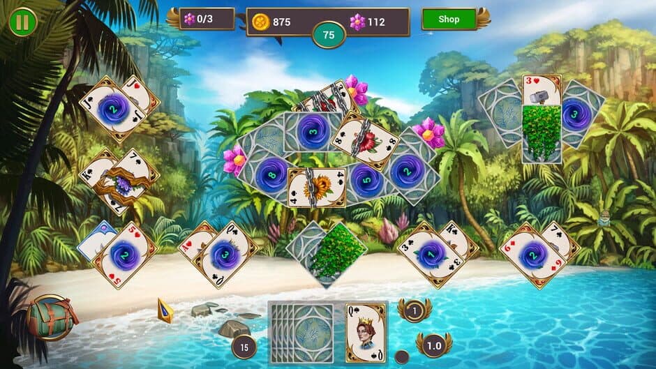 Скриншот 2 из Solitaire Quest: Love Blossoms