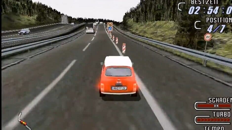 Скриншот 1 из Autobahn Raser II