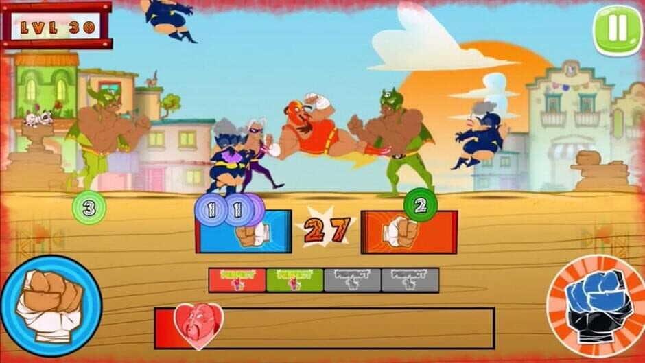 Скриншот 1 из Super Wrestlers: Slap's Fury