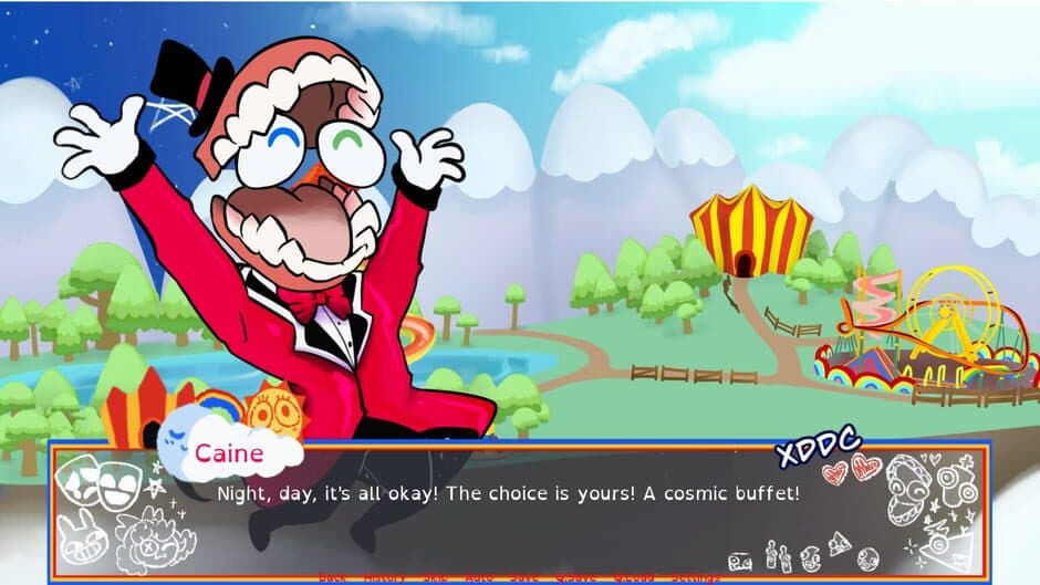 Скриншот 3 из The Amazing Digital Circus: Fan VN Game